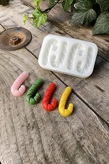 Rufus Baston Mini Dörtlü Mum Kalıbı (Silikon) ürün görseli 1