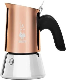 - Venus: 2 Cups Ocak Üstü Espresso Pişirici - 85Ml - Kahverengi, Gümüş Renk - Paslanmaz Çelik Gövde - Güvenlik Valfi - Tüm Ocak Türleri İçin Uygundur (İndüksiyon Hariç) ürün görseli 1