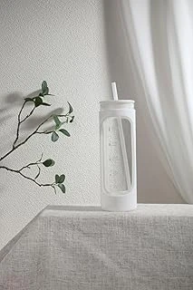 Miniso Silikon Kılıflı Pipetli Borosilikat Cam Şişe (475Ml) - Beya ürün görseli 1