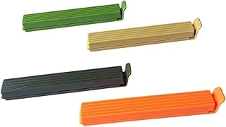 12'Li Çok Renkli Pratik Poşet Klipsi, Paket, Ambalaj, Torba, Çanta Kapatıcı Plastik Kilidi, Mandalı (12'Li Karışık) ürün görseli 1