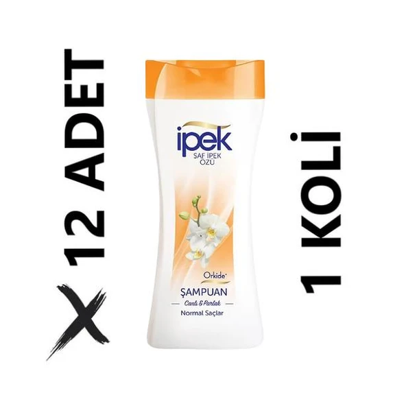 İpek Orkide Şampuan 12 x 480 ml ürün görseli 1
