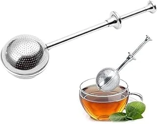 Orret Paslanmaz Çelik Elek Çay Süzgeci – Basmalı Mandallı 304 Çelik Un, Kakao, Pudra Şekeri Eleği Bitki Çayı Demleme Maşası, Çok Amaçlı Mutfak Süzgeci ürün görseli 1