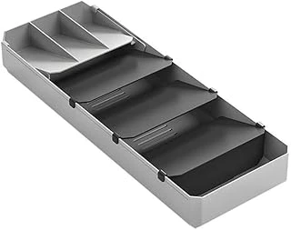 Metaltex Çatal Takımı Düzenleyici, Gri Siyah, 40-49 Cm ürün görseli 1
