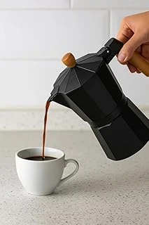 Bambum Garen - Moka Pot 9 Fincan Siyah ürün görseli 1