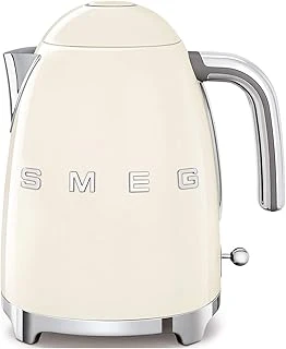 Smeg Klf03Creu Su Isıtıcısı, 1,7 Litre Kapasiteli, Krom Paslanmaz Çelik, Ayarlanabilir Termostat, Su Seviyesi Göstergesi, Sıcak Tutma Fonksiyonu, Rengi ürün görseli 1