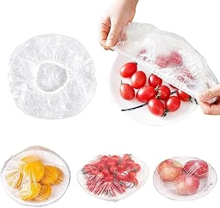 100’Lü Lastikli Yiyecek Koruma Kılıfı – 20 Cm | Esnek Bone Tasarım | Gıda Saklama, Koku Hava Temasına Karşı Koruma | Pratik Hijyenik Gıda Kapağı ürün görseli 1