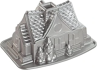 Nordic Ware Pişirme Kalıbı, Alüminyum Döküm, Gümüş, 13X25X19,1 Cm ürün görseli 1