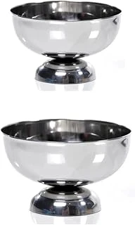 Çelik Pilav Helva Kalıbı, Yuvarlak, 2'Li Set, Büyük 11 Cm Orta 9.5 Cm ürün görseli 1