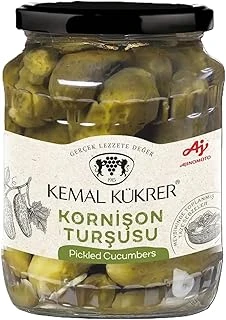 Kemal Kükrer Kornişon Turşu No:2 Cam Kavanoz 680 Gr ürün görseli 1
