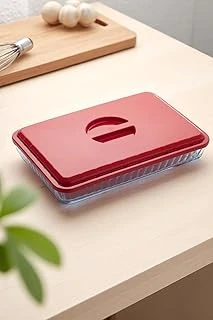 Ti̇neke Plastik Buhar Kanallı Borcam Kapağı Dikdörtgen ürün görseli 1