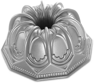 Nordic Ware Kek Kalıbı/Pasta Kalıbı/Motivbackform " – " Küçük Kubbe, Alüminyum, Gümüş, 24 X 24 X 10,2 Cm, 1 Birim ürün görseli 1