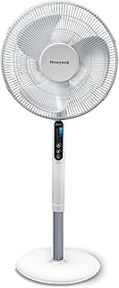 Honeywell Advanced Quietset Hsf600 Ayaklı Vantilatör, 5 Hiz Ayarı, Zamanlayıcı Fonksiyonu, 70 Derece Salınım, Yükseklik, Uzaktan Kumandalı - Beyaz ürün görseli 1