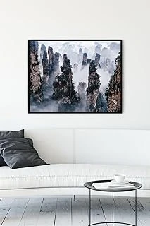 Postermanya (Pster10763) Tianzi Dağları Manzara Çerçeveli Tablo (30 X 40Cm) ürün görseli 1