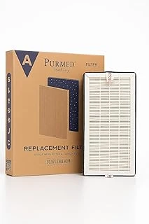 Purmed Ufo O2 Uyumlu Hepa H13 + Aktif Karbon Filtre | Yüksek Verimli Yedek Hava Temizleyici Filtresi ürün görseli 1