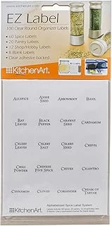 Kitchenart Ez Baharat Etiket Seti, 100 Parça ürün görseli 1