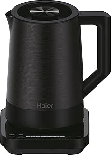 Haier Paslanmaz Çelik Su Isıtıcısı, Tasarrufu, 7 Sıcaklık Ayarı, Sıcak Tutma Fonksiyonu, Bir Fincan Için Kaynatın, 1,7 L, 2200 W [I-Master Series 5] ürün görseli 1
