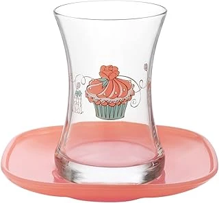 Lav Cupcake 12'Li Çay Seti ürün görseli 1
