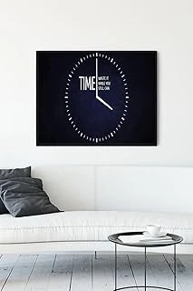 Postermanya (Pster12725) Vakit Kaybı Girişimcilik Çerçeveli Tablo (50X70Cm) ürün görseli 1