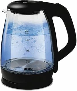 Kt05 1.8 Litre Işıklı Cam Su Isıtıcısı ürün görseli 1