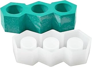 Mum Silikon Kalıbı Epoksi Reçine Kalıbı, Beyaz, 8X4X2 Cm ürün görseli 1