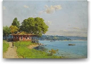 Hoca Ali Rıza - İstanbul Tablosu - 60X40Cm ürün görseli 1