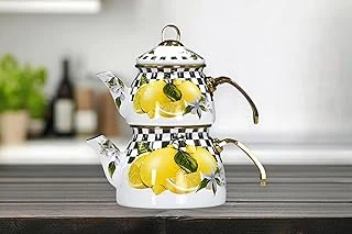 Pr Lemon Gold Model Emaye Çaydanlık ürün görseli 1