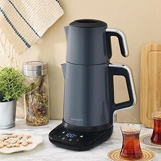 Aryıldız Steel Çay Makinesi Antrasit ürün görseli 1