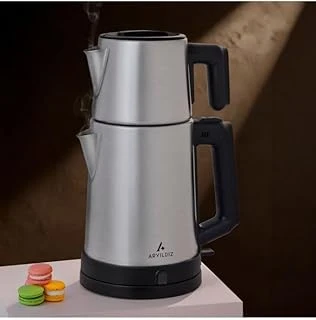 Aryıldız Tea Luxe Çay Makinesi İnox ürün görseli 1