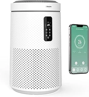 Xenon Akıllı Hava Temizleyici Wi-Fi Uygulama Ambiyans Aydınlatma Aromaterapi Özellikli Cadr 360M³/S 3 Katmanlı Antialerjik Hepa13 Filtreli Sessiz Çalışan Hava Temizleme X7421 ürün görseli 1