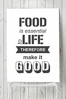 Postermanya (Pster19965) Food Is Essential Mutfak Poster 30 X 40 ürün görseli 1