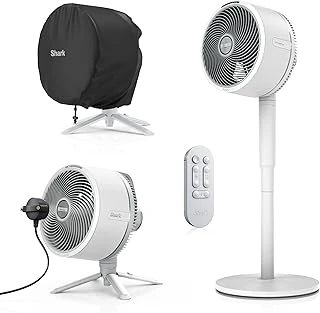 Shark Flexbreeze Portatif Fan, İç Dış Mekanlara Uygun, Şarj Edilebilir, Buhu Aparatlı, Kumandalı, 24 Saate Kadar Şarjlı Kullanım ürün görseli 1
