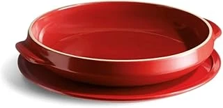 Emile Henry Tarte Tatin Formu Seti, Seramik, Kırmızı, 33X28X5.2 Cm ürün görseli 1