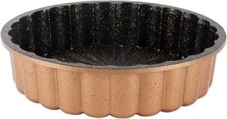Serenk Fun Cooking Papatya Alüminyum Döküm Granit Kaplama Tart Kalıbı 28 Cm Sarı ürün görseli 1