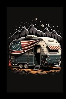 Independently Published Patriotic Camping And Caravan Usa: Patriotic Camper: Show Your Pride For Your Country With Our Unique Caravan Featuring An ... Show Their Love For Trav ürün görseli 1