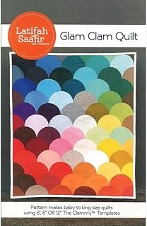 Glam Clam Yorgan Deseni, Çok Renkli ürün görseli 1