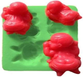 3 Lü Uyuyan Bebek Şeklinde Silikon Pasta Seker Hamuru Kalibi 5X3X2 Cm Ço-37 ürün görseli 1
