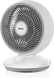 Sinbo Sf-7701 Masaüstü Fan – 3 Kademeli Hız, Kompakt Tasarım, 25W Tasarruflu Motor, 90° Ayarlanabilir Başlık ürün görseli 1