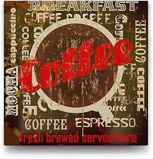 Coffee Espresso Tablosu - 80X80Cm ürün görseli 1