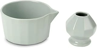 Seramik Chawan Matcha Çayı Köpürtme Kasesi Whisk Matcha Tutucu Mt247 ürün görseli 1