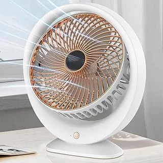 Şarjlı Masaüstü Vantilatör, 3 Hız Kademesi, 180° Ayarlanabilir Dönüş, Soğutucu, Sessiz Fan ürün görseli 1