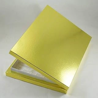 24 Bölmeli Madlen Çikolata Kutusu Gold (Altın) Renkli ürün görseli 1