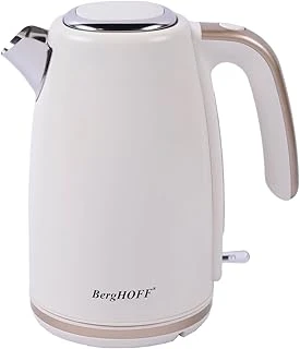 Berghoff Gem Pearl 1, 7 L Su Isıtıcı – 2200 W Paslanmaz Çelik Gövde | Vanilya Gold ürün görseli 1