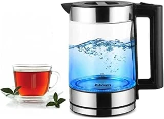 Conti Ck-252 Excellent Kettle 1.8 L Cam Gövdeli Su Isıtıcı | 2200W Hızlı Kaynatma | Led Aydınlatmalı | Paslanmaz Çelik Taban | Otomatik Kapanma | Gold ürün görseli 1