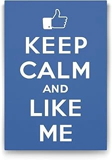 Keep Calm And Like Me Tablosu - 100X140Cm ürün görseli 1