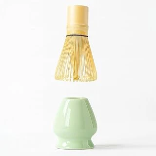 2 Parça Matcha Çayı Fırça Bamboo Whisk Tutucu Köpürtücü Tutacağı Mt165 ürün görseli 1