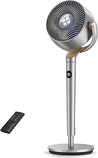 Dreo Yatak Odası Için Ayaklı Fan, 8 Hız & 6 Mod, 23 Db Sessiz Motor, 120° Yatay/Dikey Salınım, 26M Rüzga Mesafesi, Zamanlayıcı & Uzaktan Kumanda, Turbopoly™ 502 ürün görseli 1