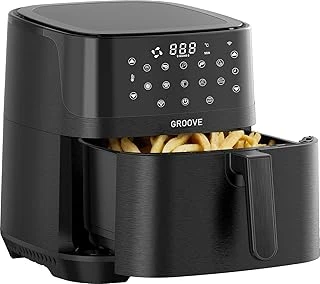 Groove Xxl 7L 1800W Wifi Airfryer Air Fryer Yağsız Sıcak Hava Fritözü Siyah ürün görseli 1