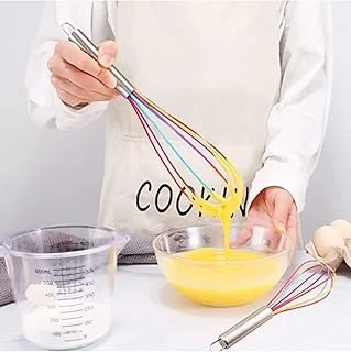 Yenigeldi 1 Adet Renkli Silikon Yapışmaz Çırpıcı Pratik Yumurta Çırpıcı Yemek Pişirmek Için (29 Cm), ürün görseli 1