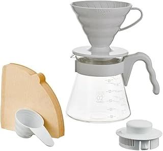Hario V60 Kahve Demleme Seti, Gri ürün görseli 1