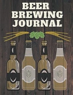 Independently Published Beer Brewing Journal - 120 Pages: Track Your Beer Brewing Processes And Batches ürün görseli 1
